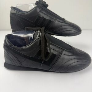Otomix Mens 10.5 Max 100 Low Top Martial Art Shoe Black Leather